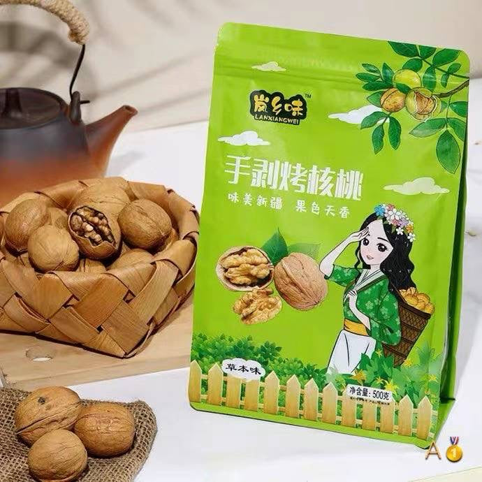 Long Xiangyuan Hand Peeled Thin Skin Roasted Walnuts