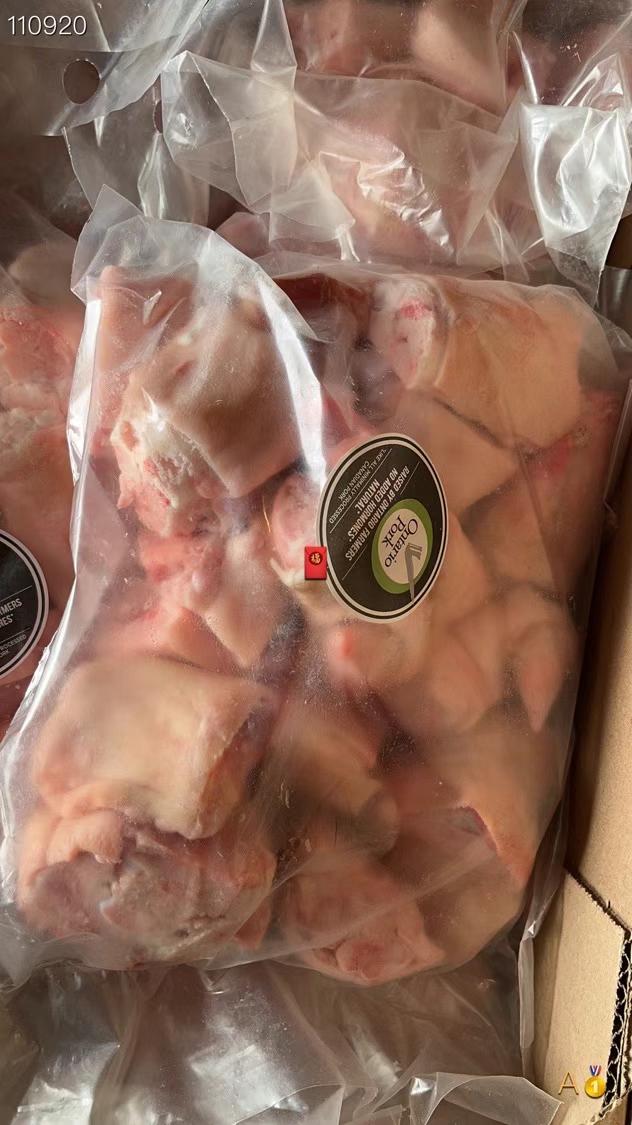 🇨🇦Canadian local farm all natural diced pork trotters