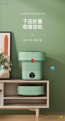 迷你折叠洗衣机