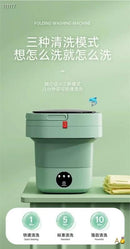 迷你折叠洗衣机