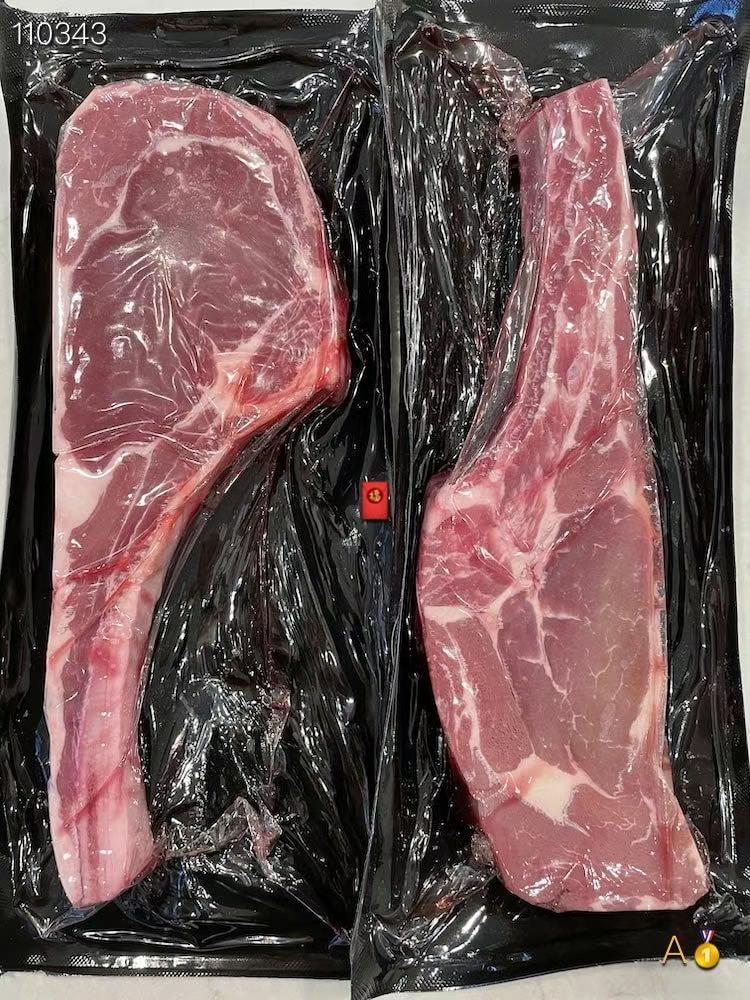 8片装 10-12oz 极品21Day Aged 战斧牛排