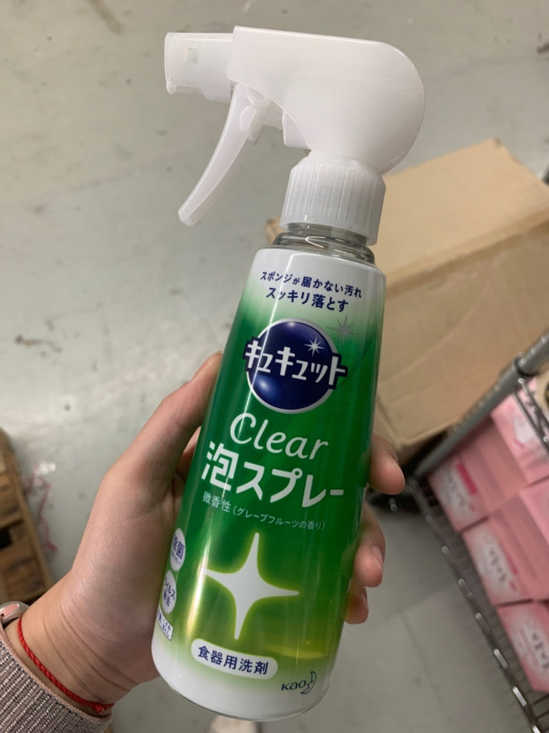 Japan's Kao clear foam jet dishwashing liquid