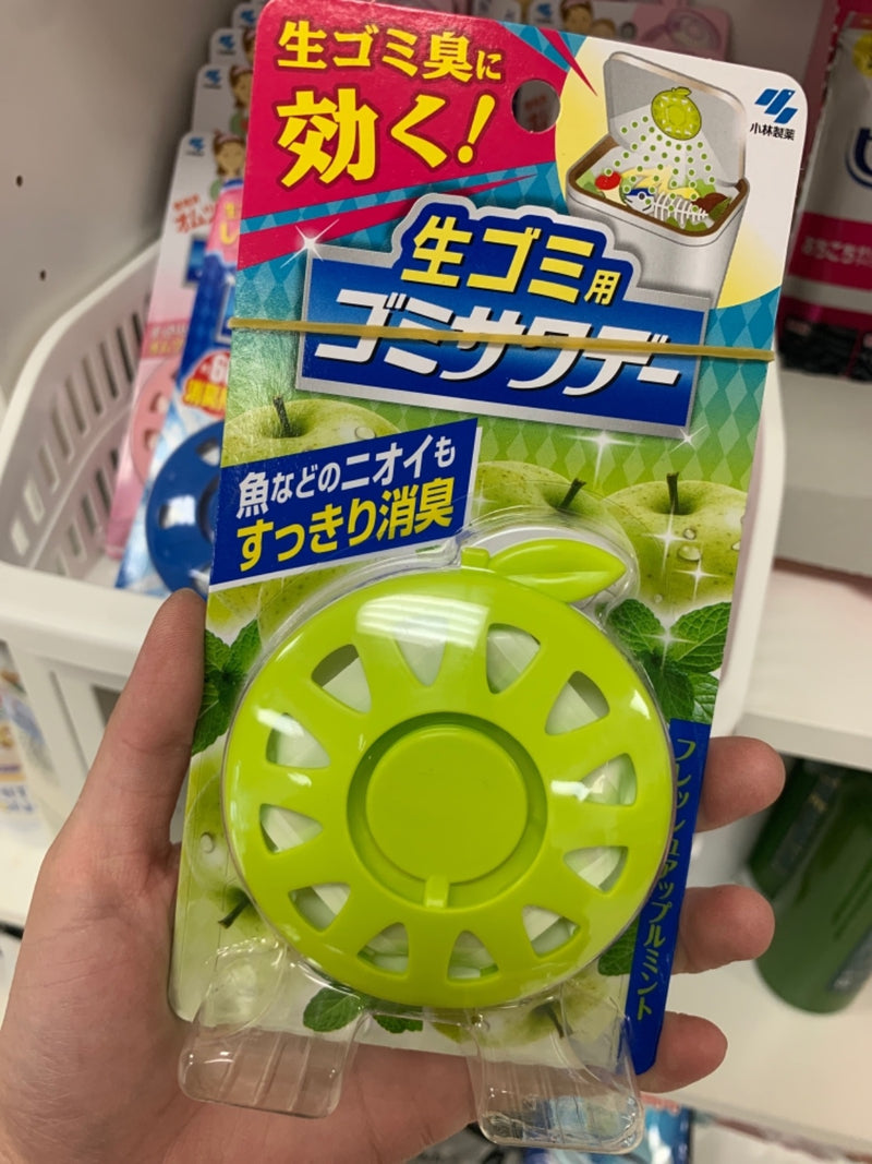 Kobayashi Pharmaceutical trash can deodorant sticker