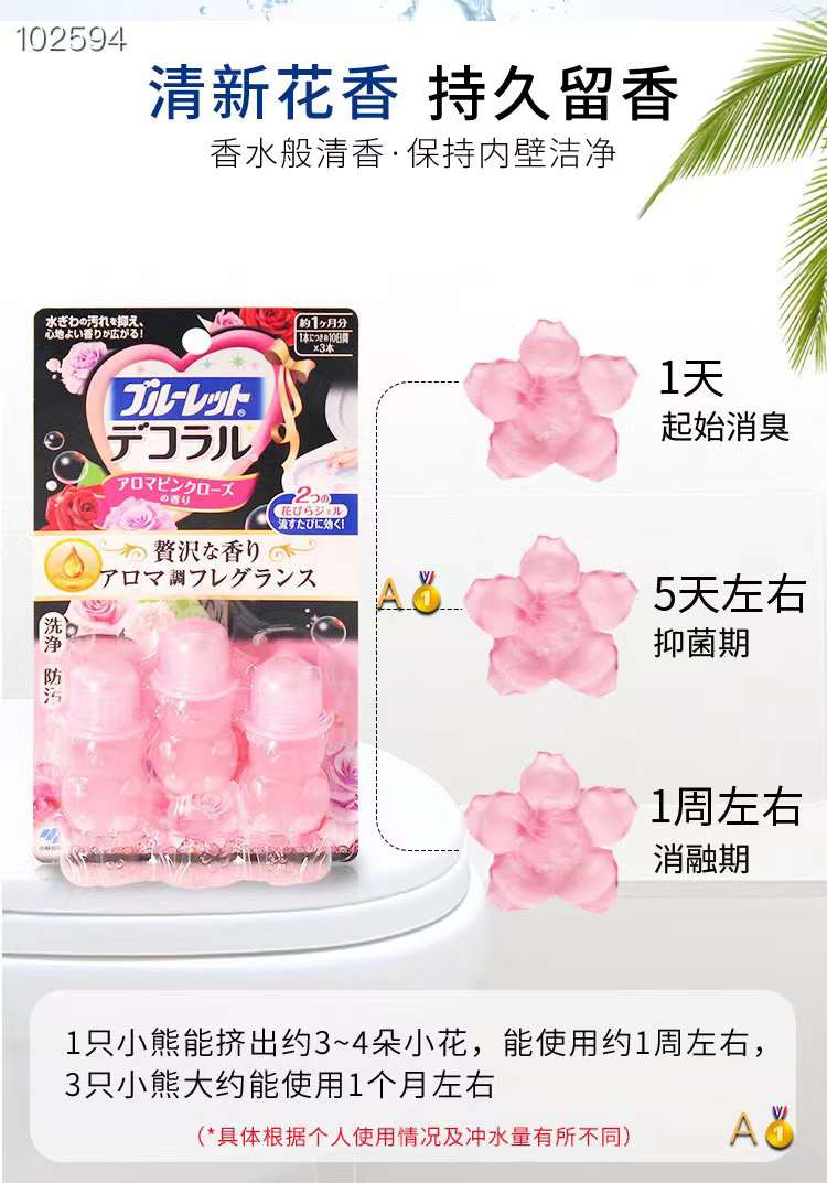 Kobayashi Pharmaceutical Toilet Blossoms