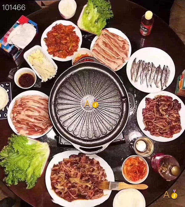 韩国烧烤盘36cm