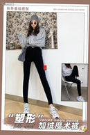 Let's diet 新款加绒魔术裤