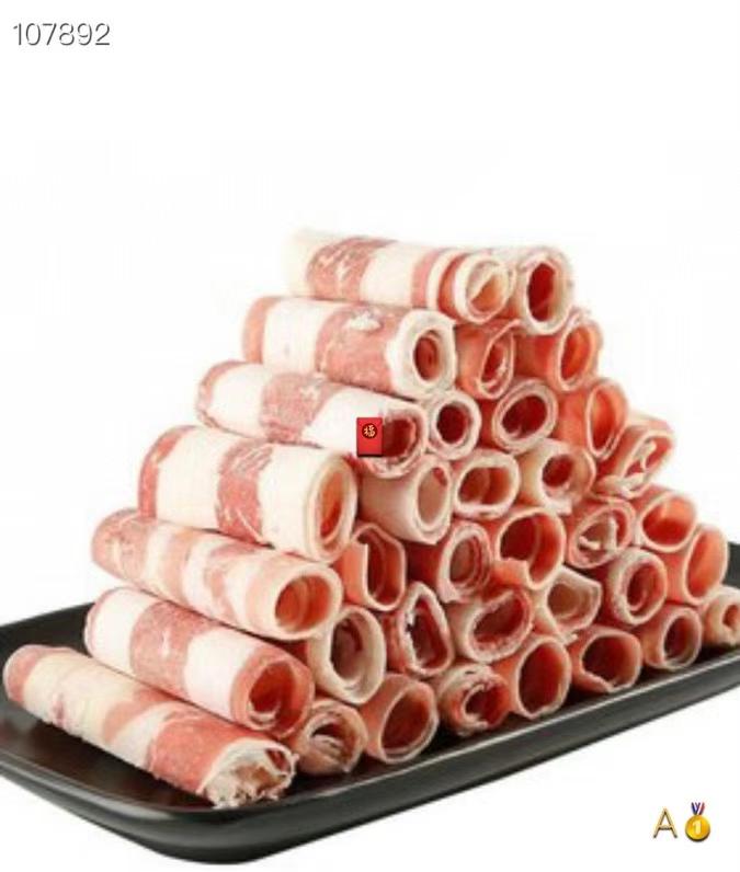 Hot Pot Meat Roll Series 1 pound per box
