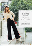 Let’s diet 丝绒阔腿裤