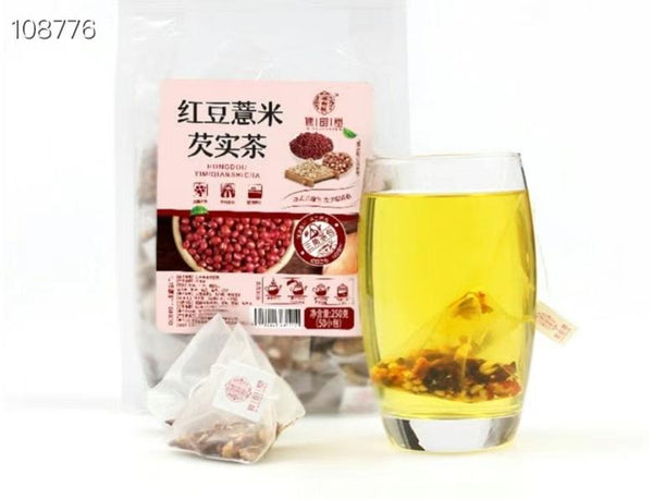 红豆薏米芡实茶